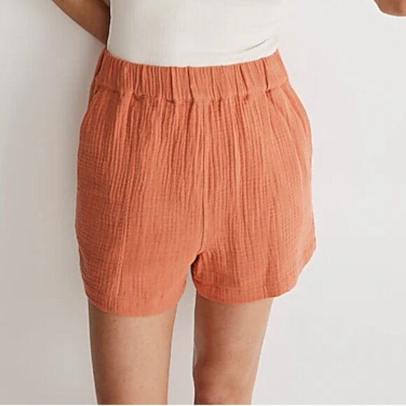 Madewell  Easy Pull-On Shorts in Lightspun - Picture 1 of 4
